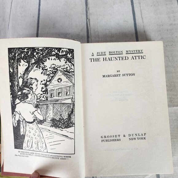 Vintage 1932 A Judy Bolton  Mystery The Haunted Attic by Margaret Sutton - Picture 8 of 10
